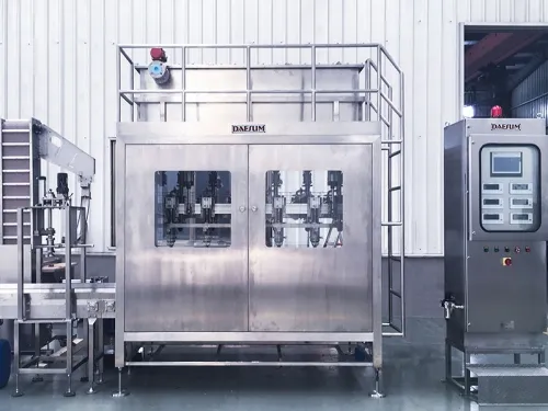 Automatic Filling Machine for Pails and Jerrycans (100-120 containers/h)