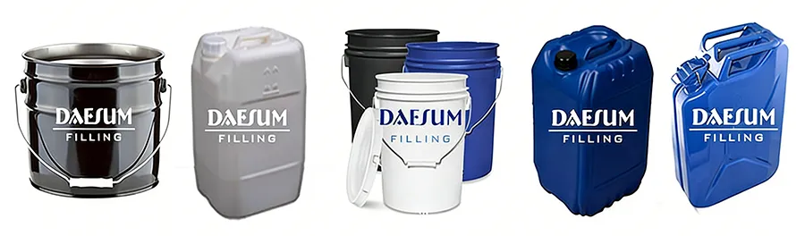 Automatic Filling Machine for Pails and Jerrycans (100-120 containers/h)