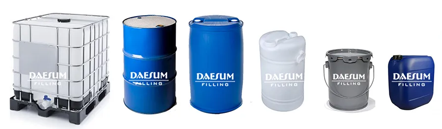 Semi-Automatic Filling Machine for IBCs, Drums, Pails and Totes